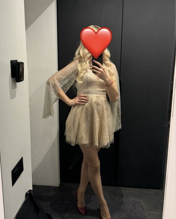 Сукня блискуча Gepur