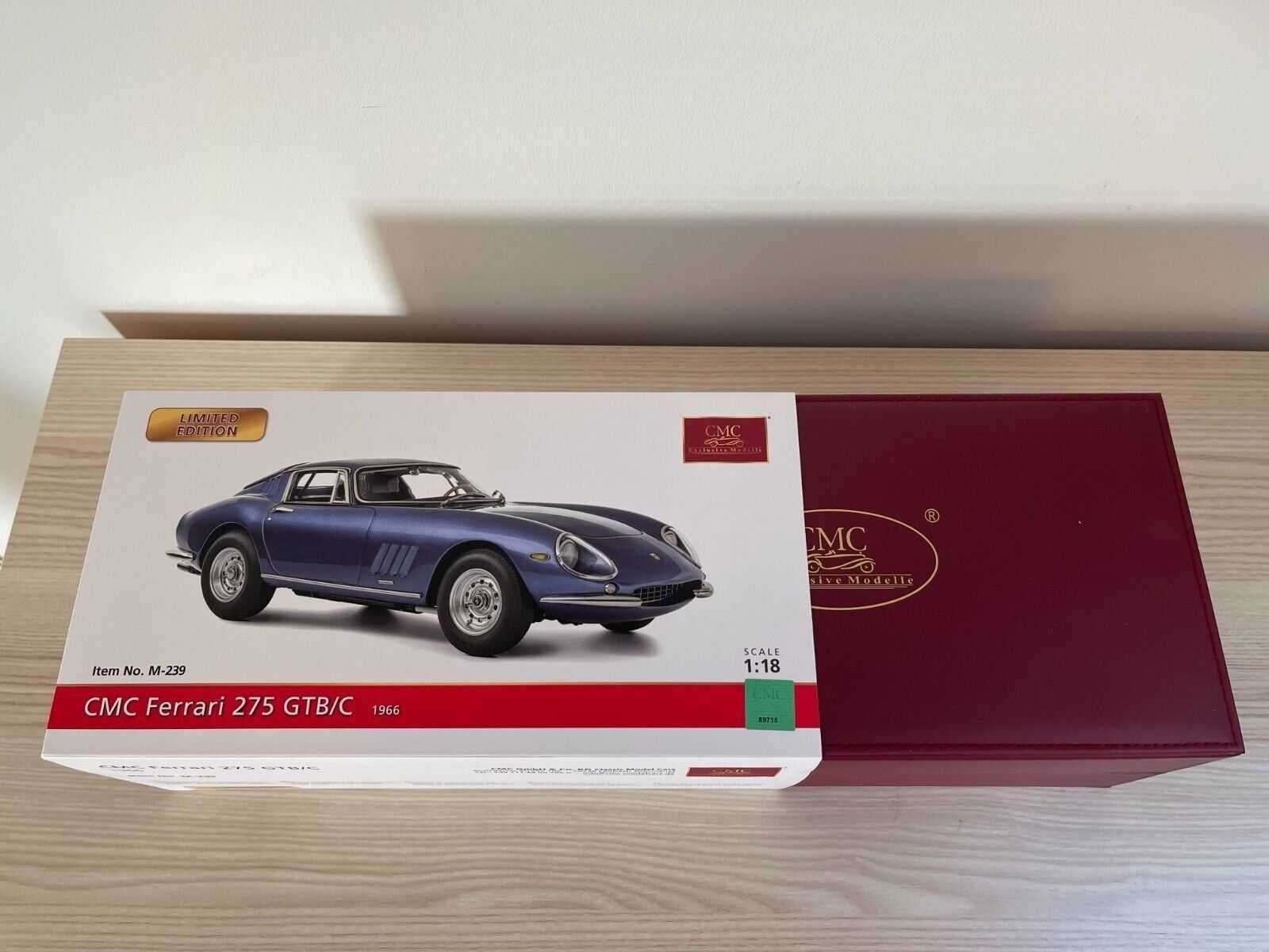 CMC M-239 1:18 Ferrari 275 GTB/C California Blue