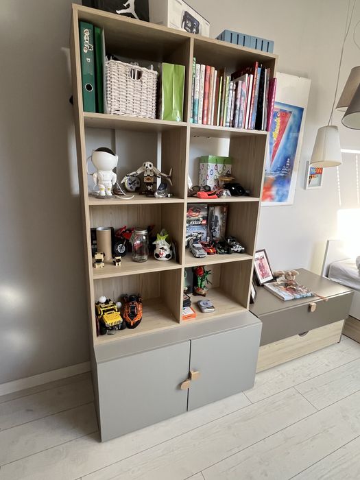 Regał z komodą Vox Stige