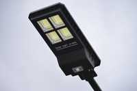 Lampa Solarna LED JD-9960 Dla Firm Oświetlenie 80W czujnik ruch PILOT