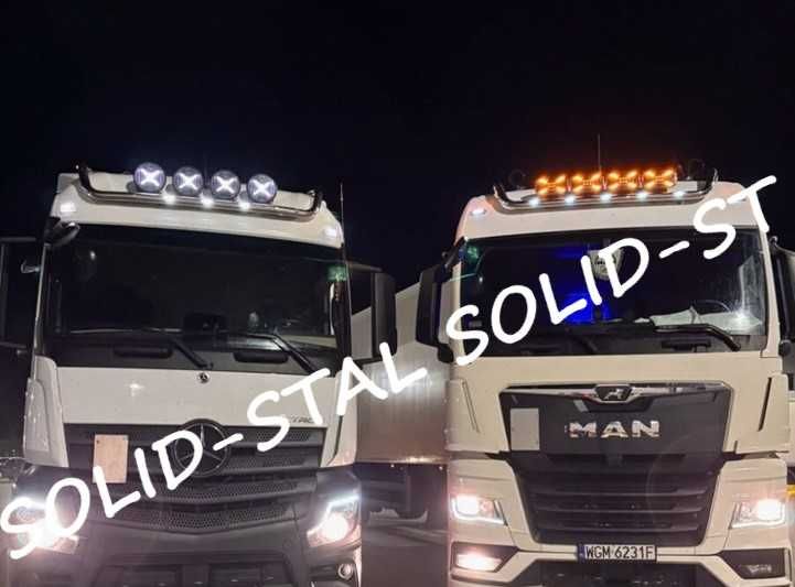 Orurowanie ZE STALI NIERDZEWNEJ Man Tgx 2021+ / Scania R S Nowy Model