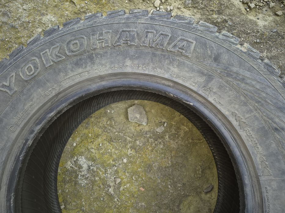 Шини йокогама 265/65/R17