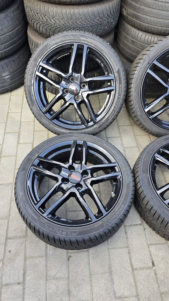 Felgi 17 4x108 + zimowe Hankook 205/45/17 – gotowe na sezon