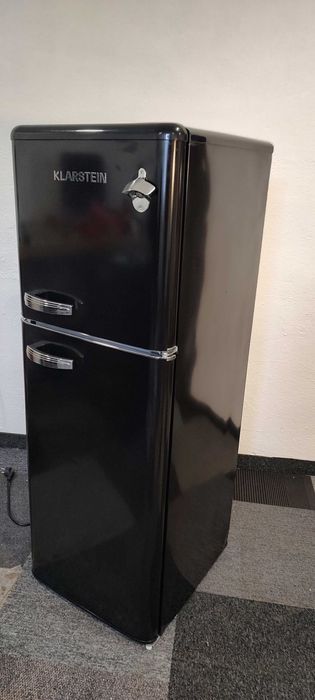 Lodówka czarna Vintage  136L.  Klarstein   S-262
