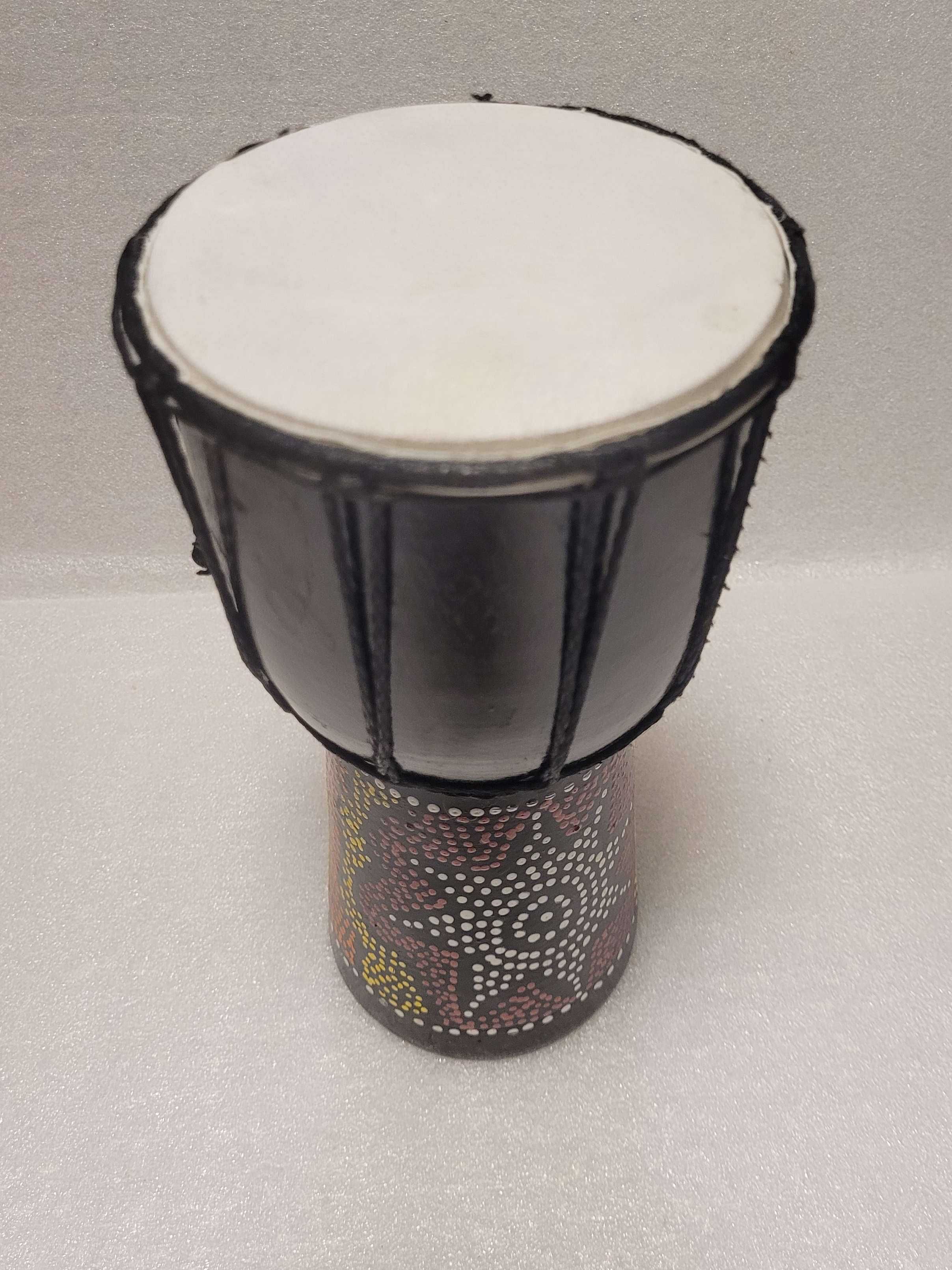 Bongos Djembe Drewniany Zdobiony