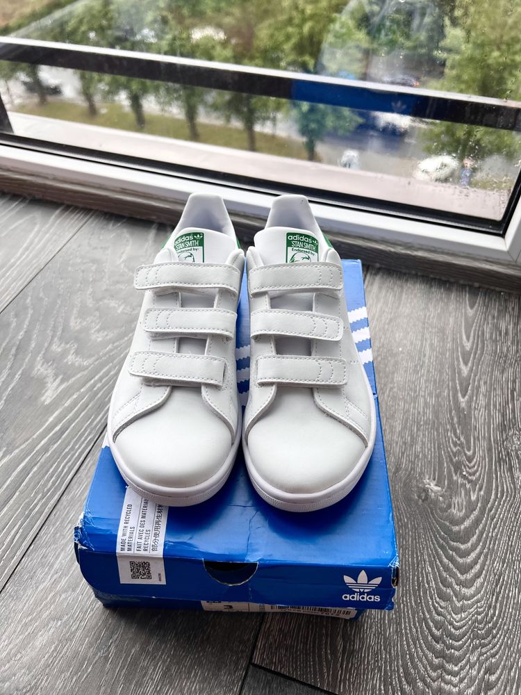 Adidas Stan Smith kid 3 us / Адідас Стен 33 34 35 21 см оригінал