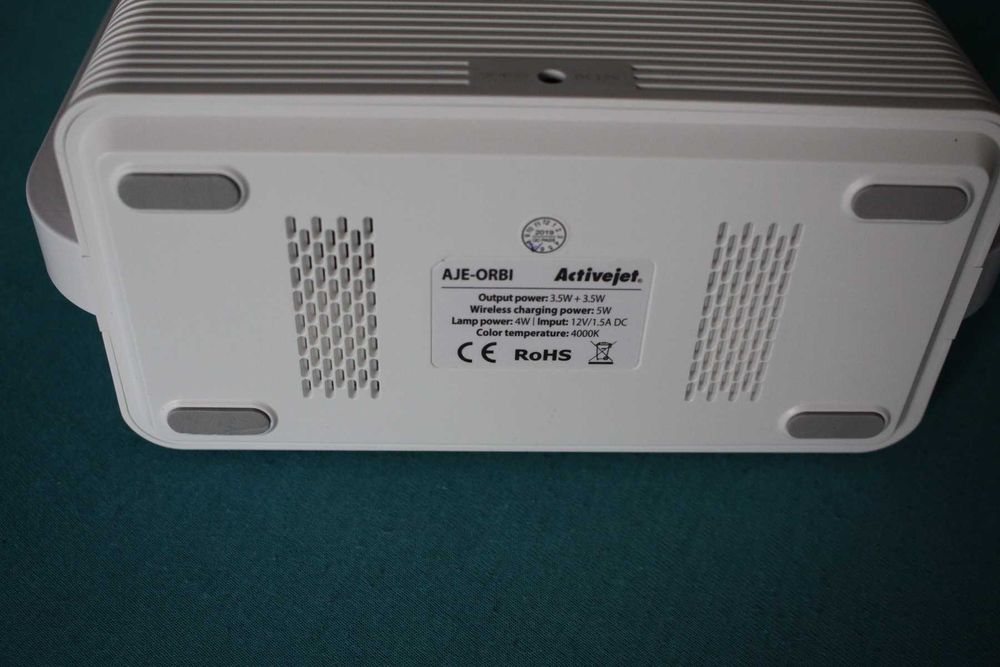 Lampka Biurkowa Z Głośnikiem Bluetooth Activejet Aje Orbi Jak Nowa