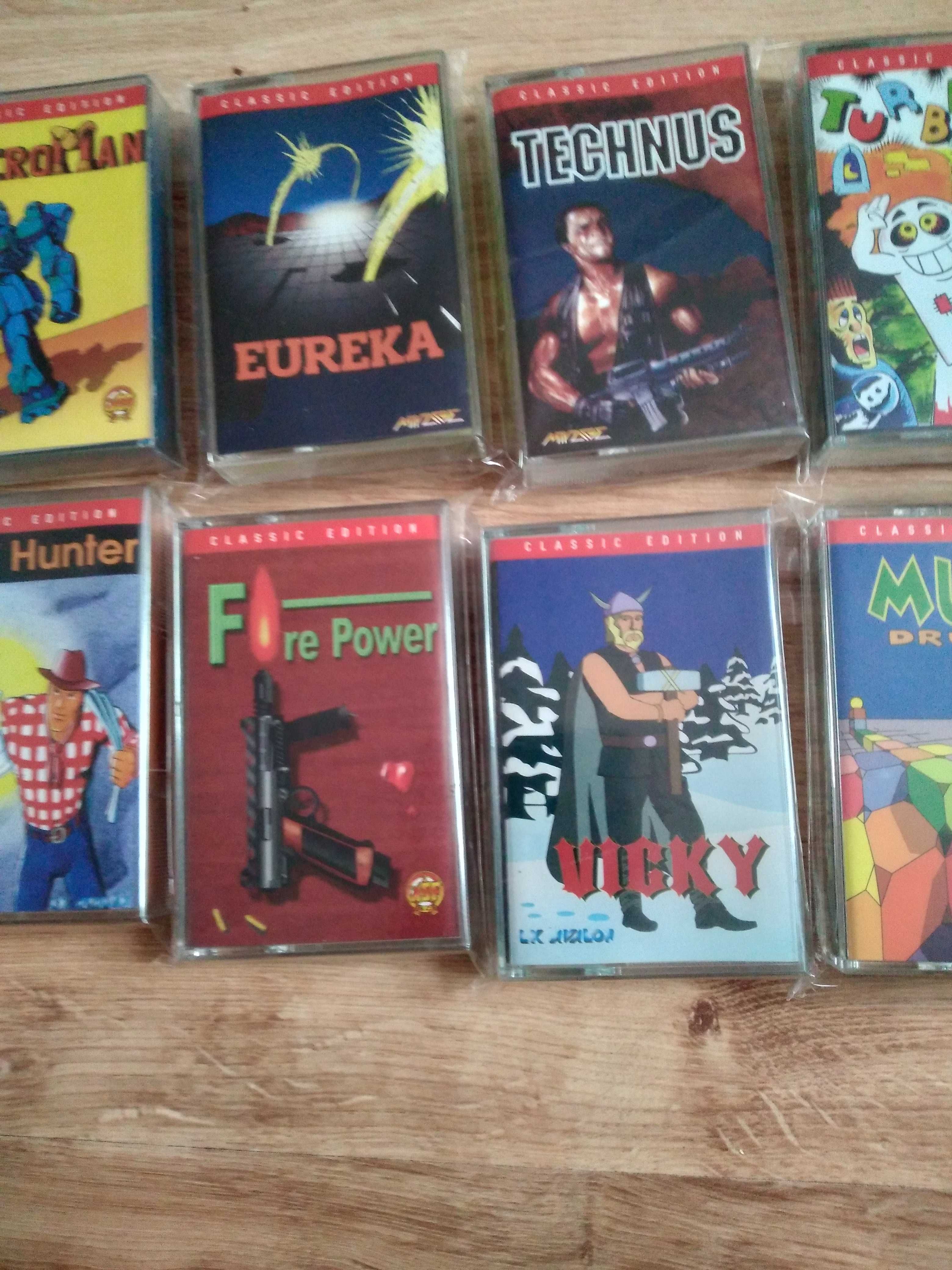 10 Nowych kaset z grami do ATARI xe xl kultowe tytuły zapraszam