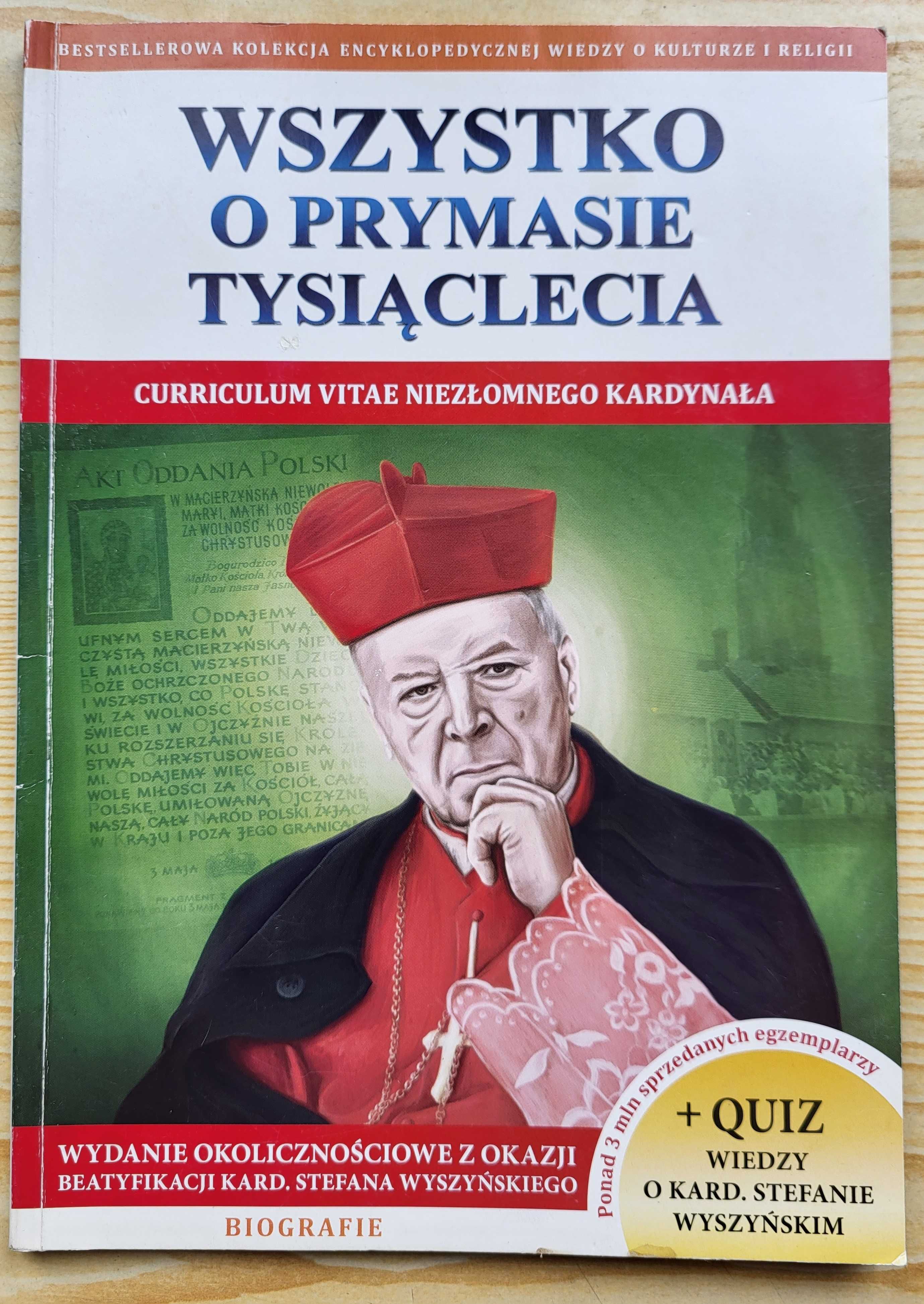 ks. Jacek Molka "Wszystko o Prymasie Tysiąclecia" -stan DOBRY - TANIO!