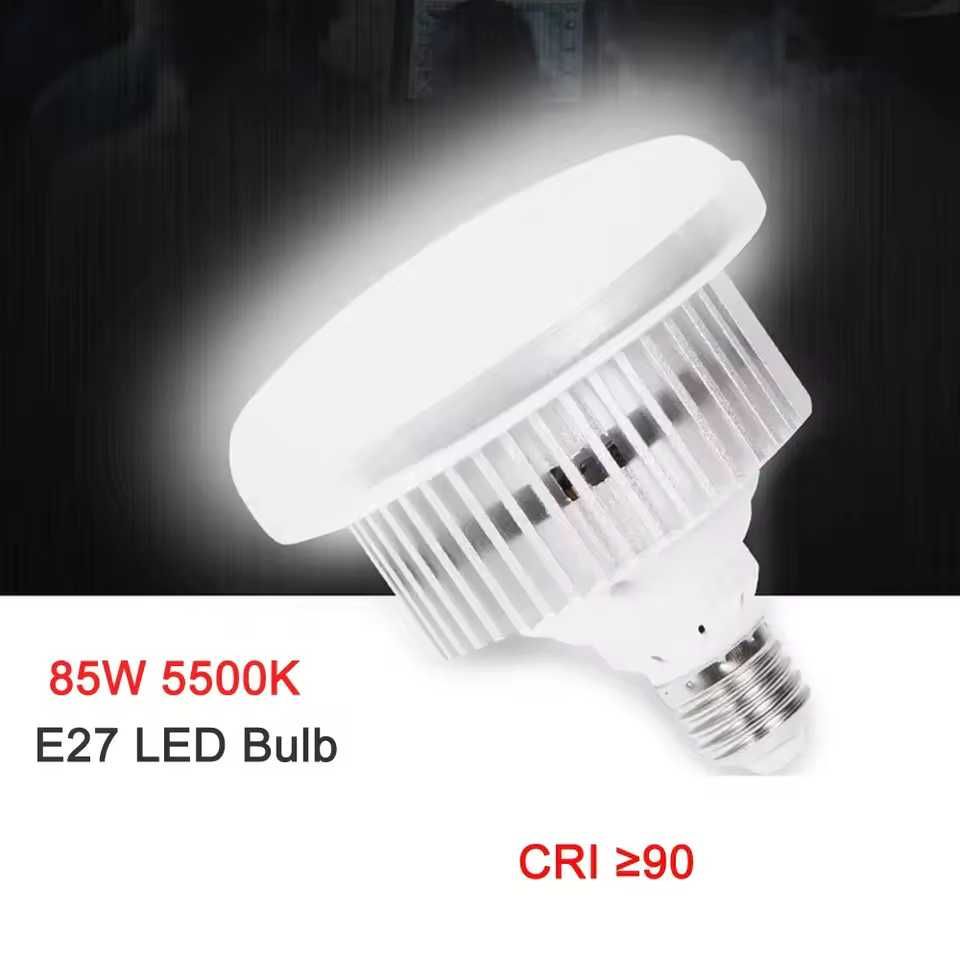 Lâmpada  estúdio 85w led 5500k iluminação contínua softbox E27