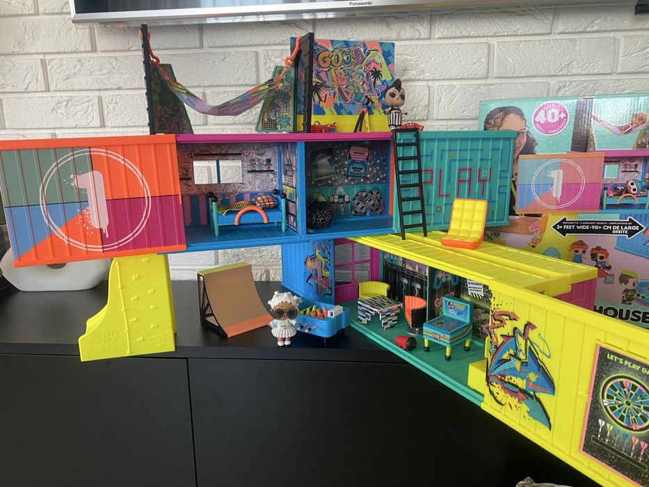 Lol Clubhouse domek L.O.L. Dom lalki akcesoria mebelki meble Surprise