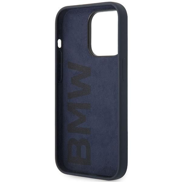 Etui Bmw Bmhcp14Lsilna Iphone 14 Pro - Granatowesilicone Metal Logo