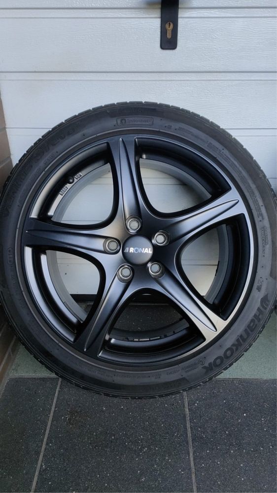 Koła Audi Vw Seat Skoda Mercedes 17' 5x112 opony lato 225/45/17 OL1618