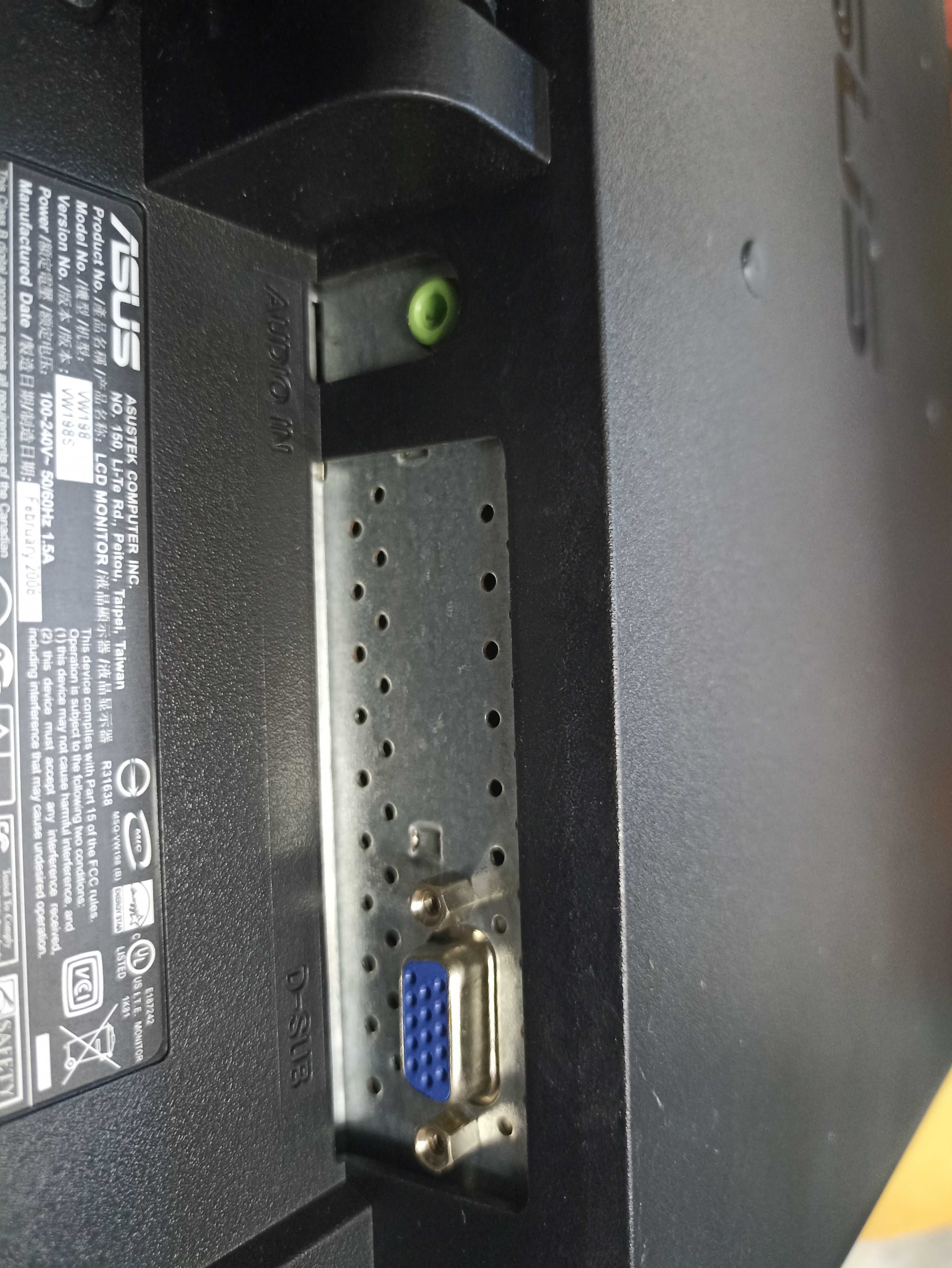 Monitor ASUS 19"