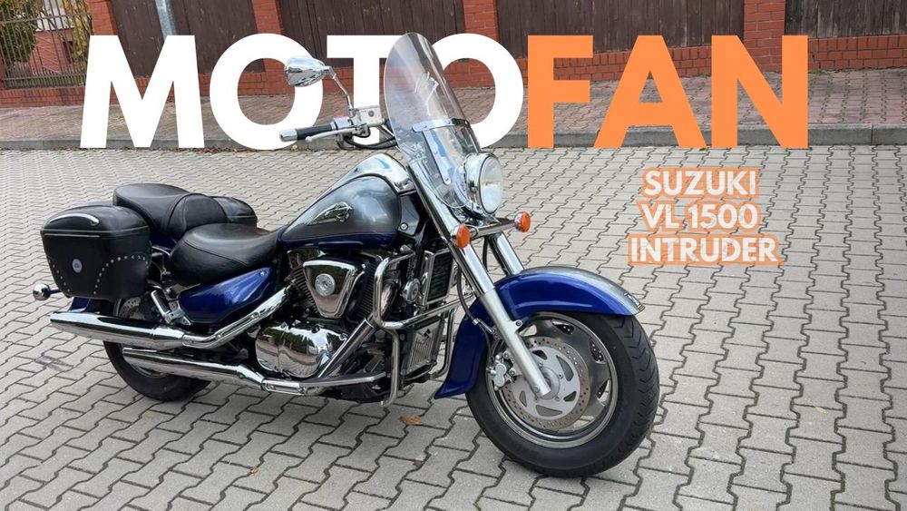 Suzuki Intruder SUZUKI VL 1500 INTRUDER ! Niemcy Dodatki ładny stan 02.2002r okazja !