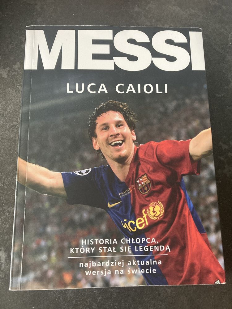 Książka Messi Luca Caioli