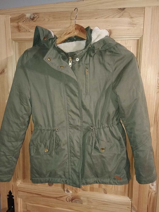 Kurtka ocieplana dziewczęca 146