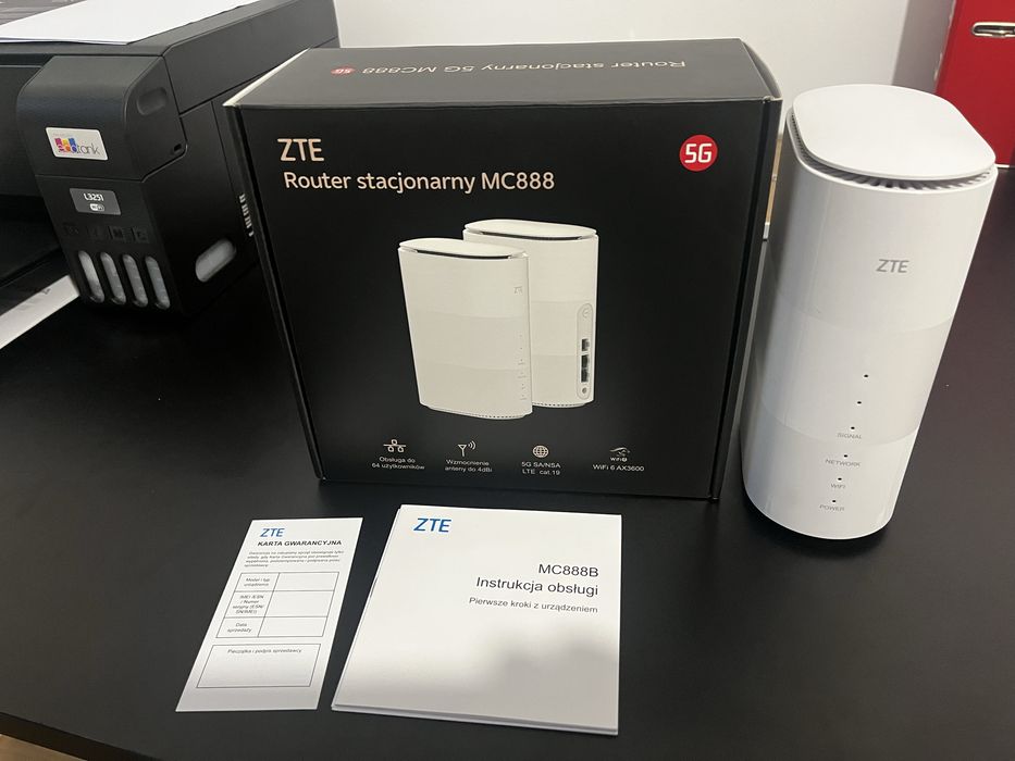 Router stacjonarny 5G ZTE MC888