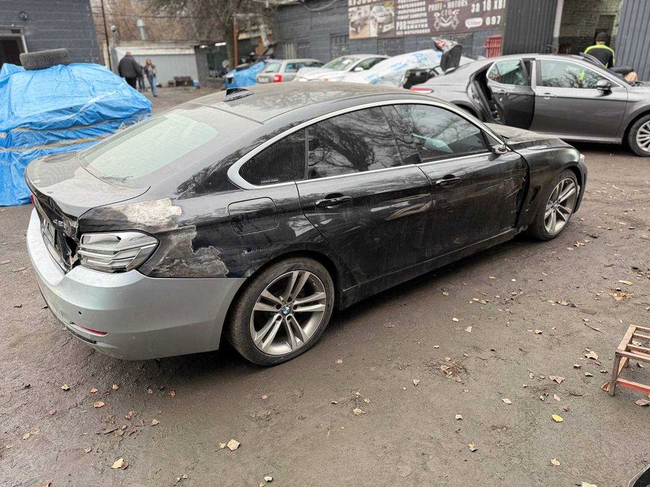 Продам BMW 4 Gran Coupe 2016р Заводиться та Їде РОЗМИТНЕНА вже в Киіві