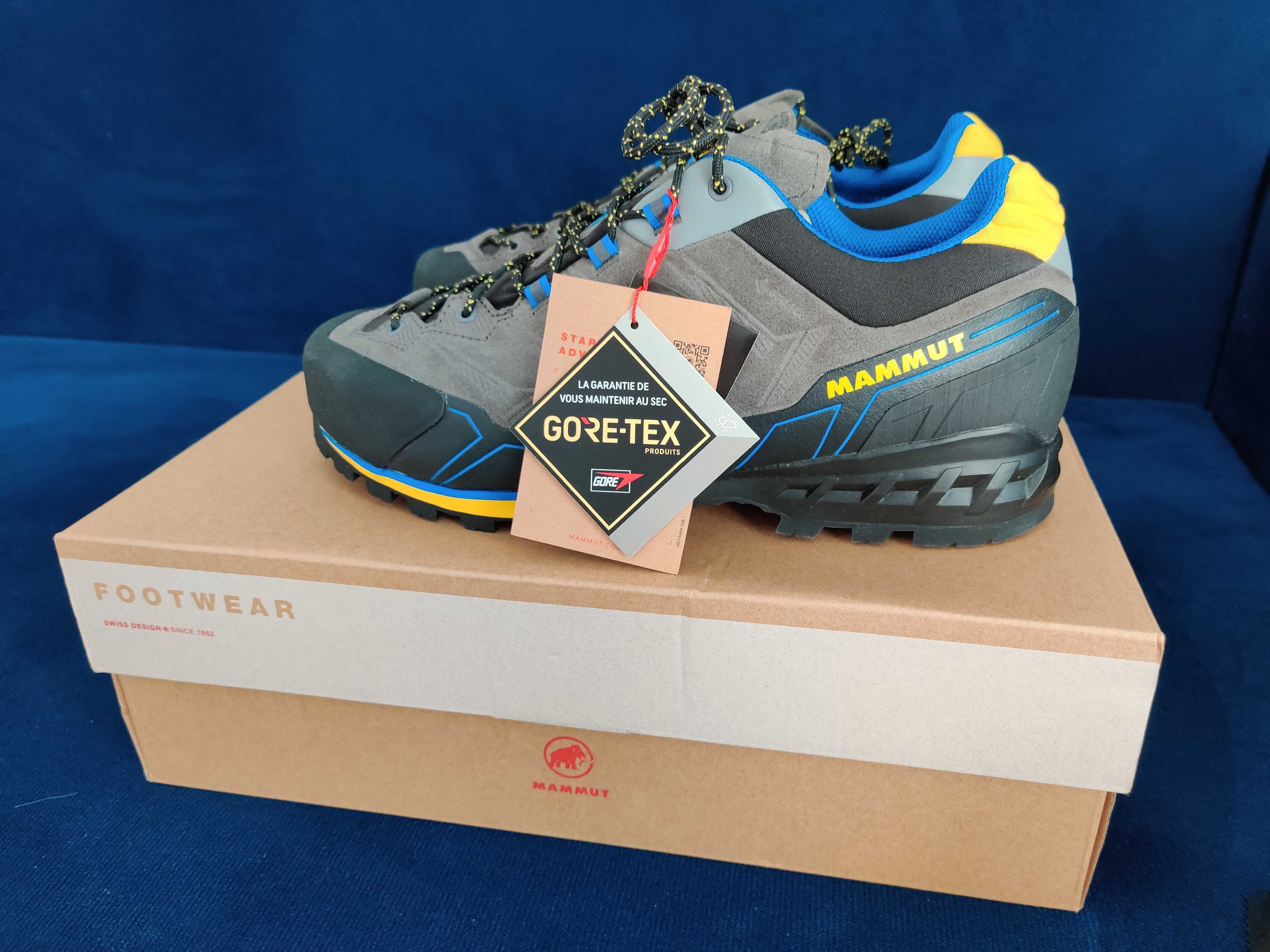 Mammut 45 1/3 29cm Kento Low GTX Nowe Oryginalne Gore-tex Najtaniej