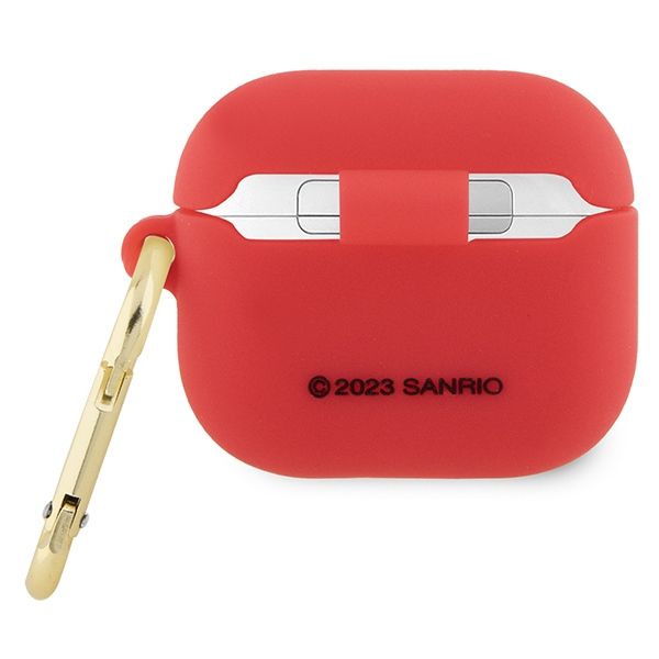 Hello Kitty HKA33DKHSF Airpods 3 coverfuksja/fuschia Silicone 3D Kitty