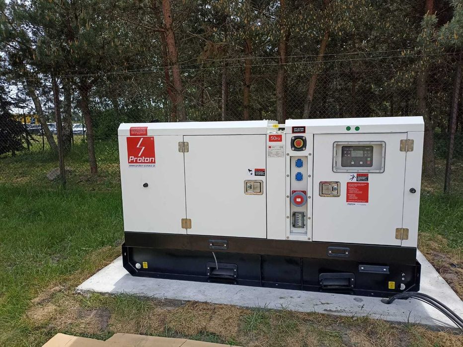 Agregat Prądotwórczy Proton Diesel (65kW 70kW) Nowy Automatyka SZR AVR