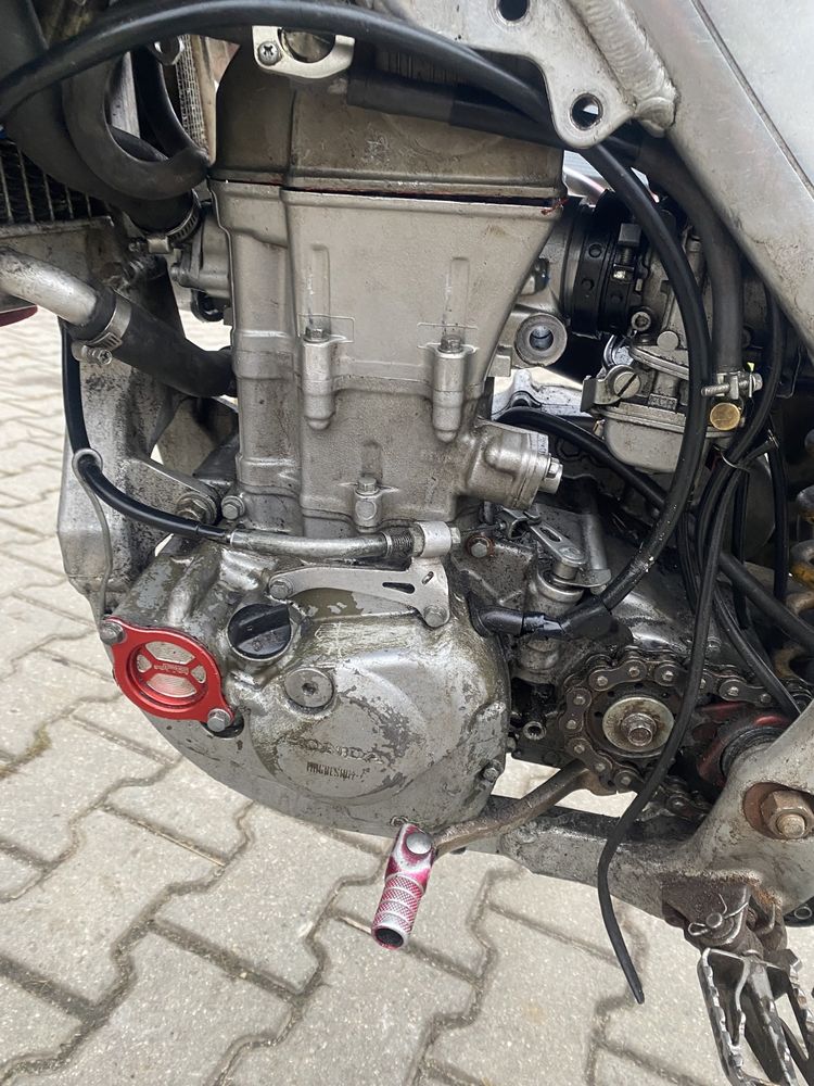 Honda crf 450 skrzynia kartery glowica na cześci koła lagi