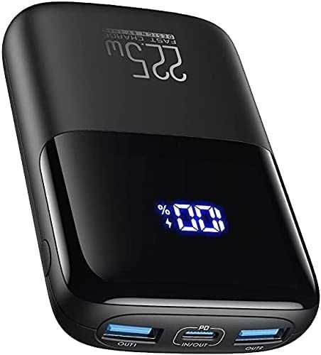 Iniu BI-B61 Powerbank 2x USB 10000mAh 22,5W LCD QC4.0 PD3.0 2 sztuki
