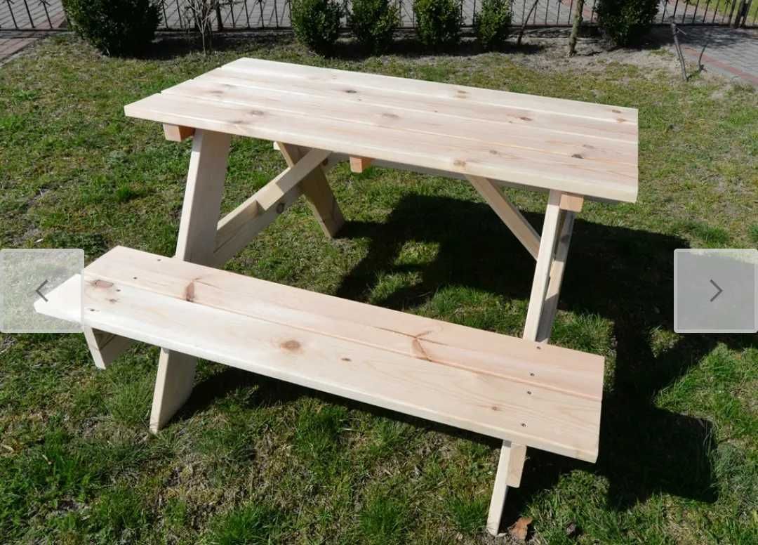 Wyprzedaż Ławkostół ławka stół zestaw ogrodowy grilowy Promocja