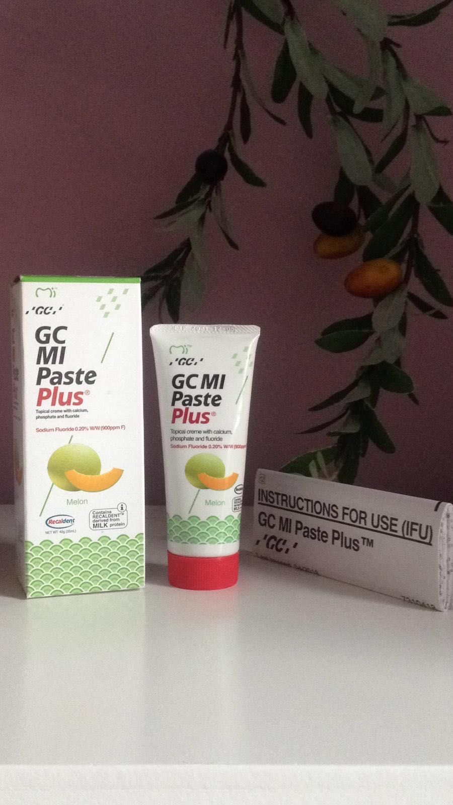 2x GC Mi Paste Plus melon Oral-B Cross Action Sensitive Clean Elmex