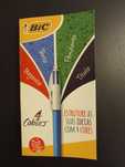 Canetas BIC 4 cores