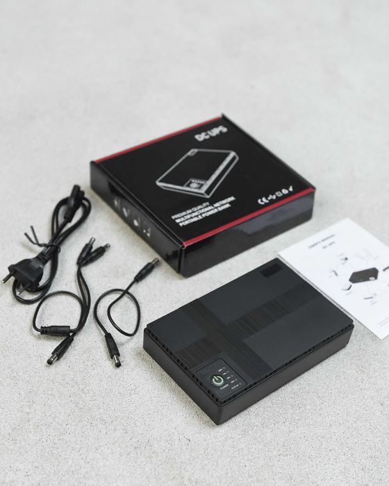 УПС / ДБЖ для роутера XoKo DC1018P DC UPS 10400 mAh Blac