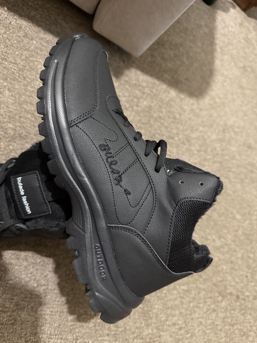 Зимние мужские полуботинки 45размер теплые