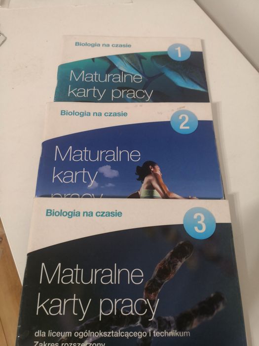 Maturalne kart pracy biologia na czasie 1,2,3