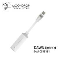 ⇒ Moondrop Dawn (Jeck 3.5/4.4) - портативный ЦАП DAC усилитель CS43131