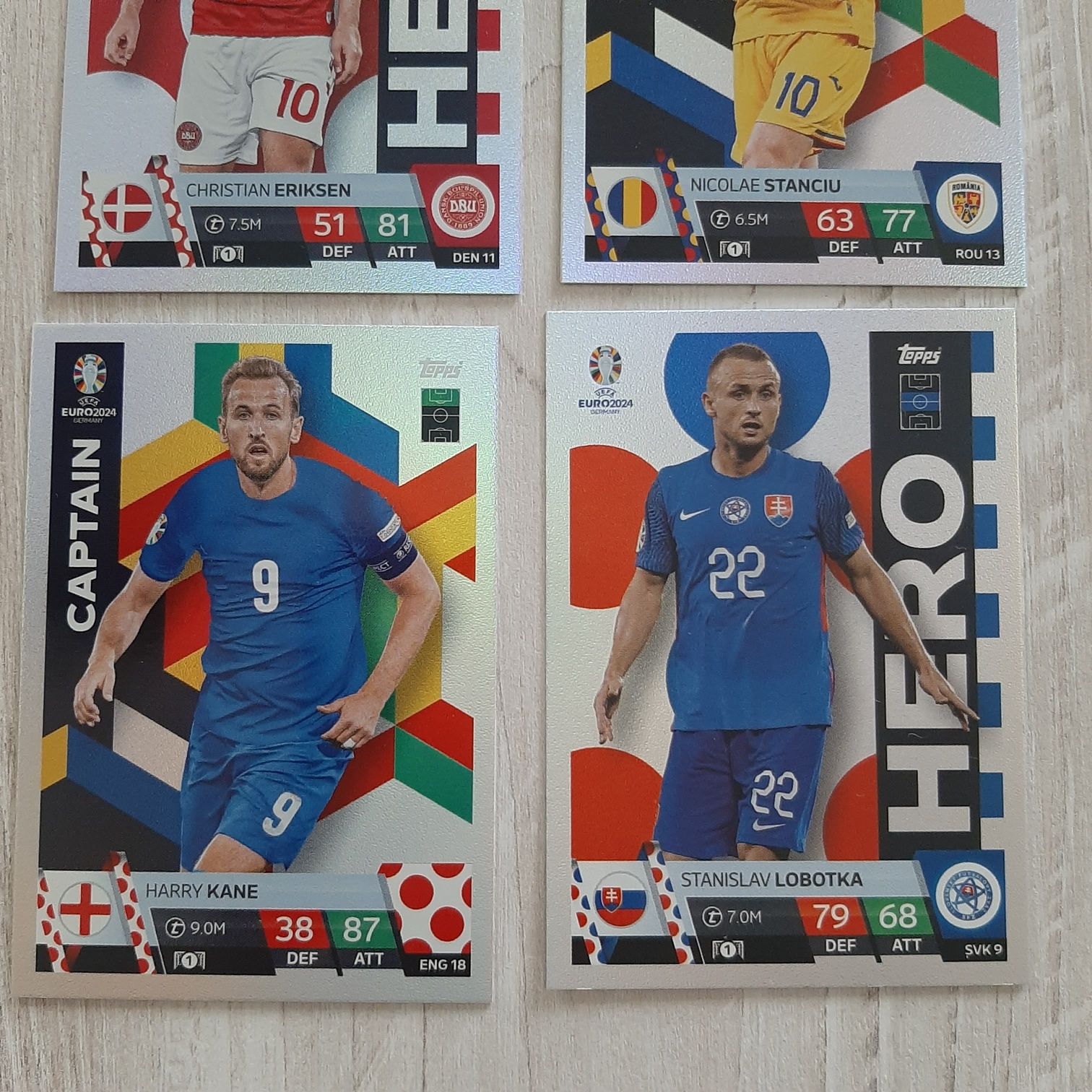 Karty piłkarskie topps match attax euro 2024