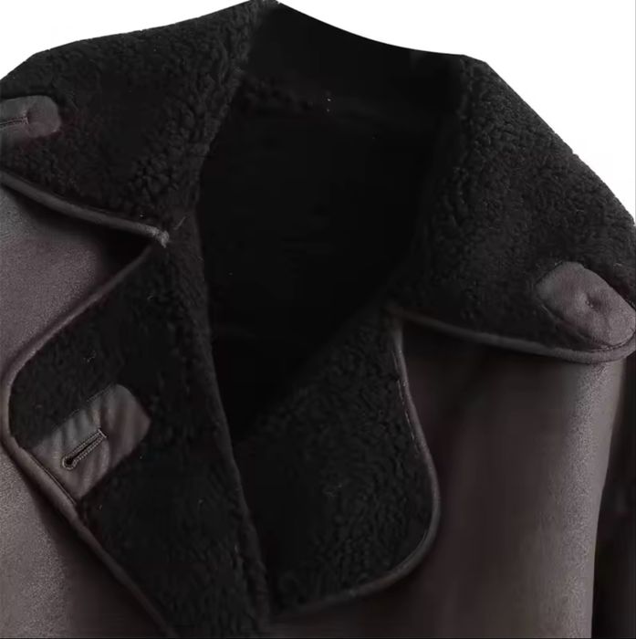 Женская  эко-дубленка М