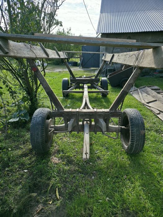 Wóz drewniany konny