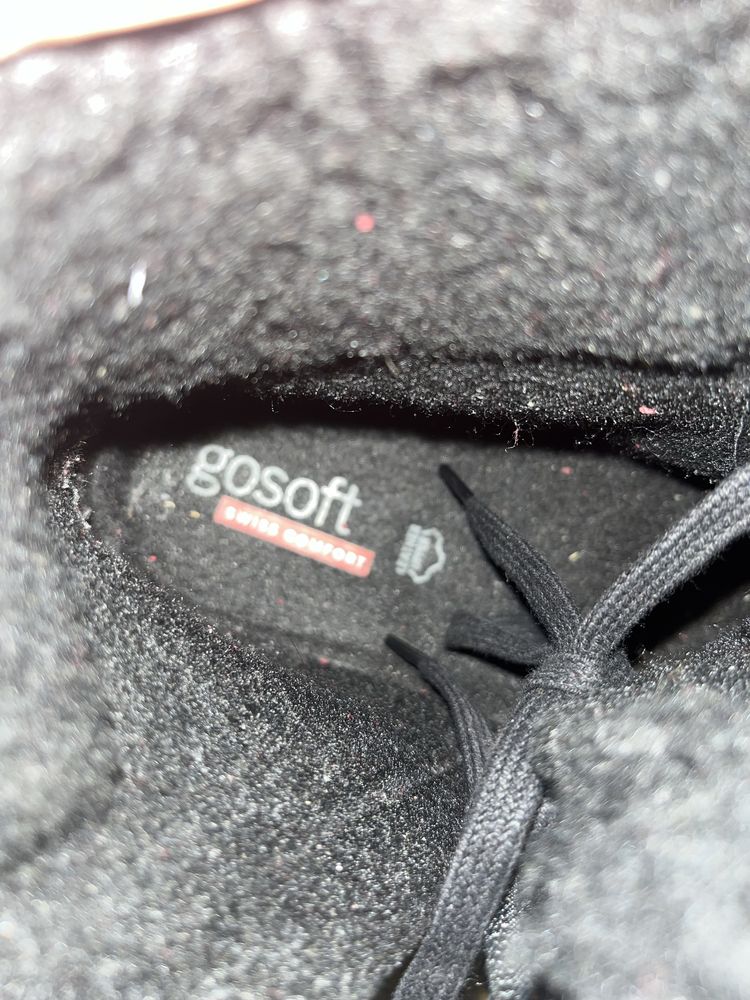 Buty zimowe Go Soft skóra naturalna ocieplane