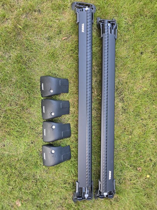 Bagażnik Thule wingbar edge 7206 black + KIT  Audi A3 8V   NOWE