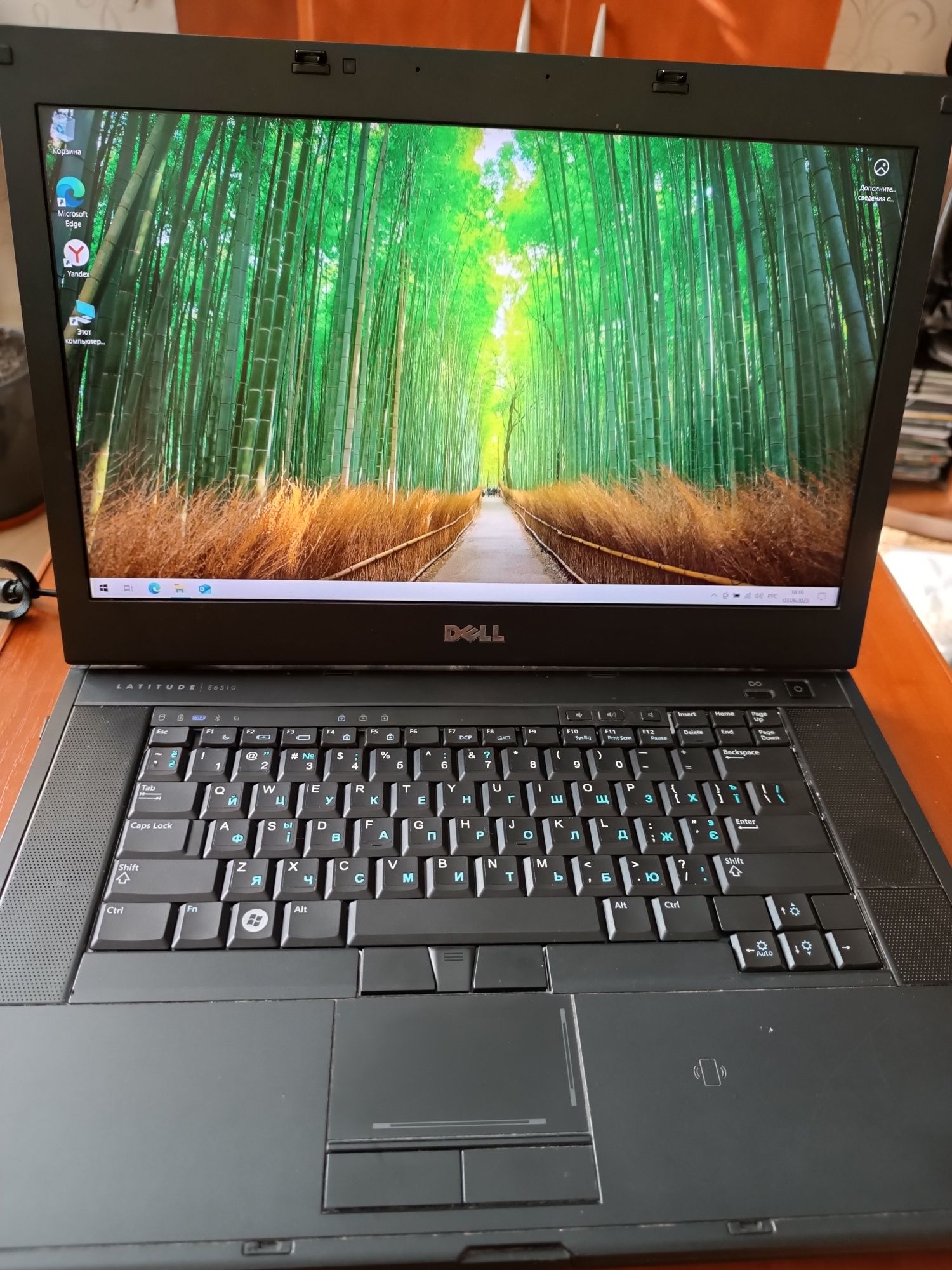 Ноутбук 	Dell Latitude E6510 на Nvidia