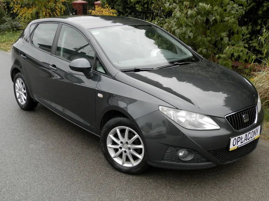 Seat Ibiza 2011r!1.4 Mpi! Prosty Silnik!Podgrzewane Fotele!2 Komplety Kół!