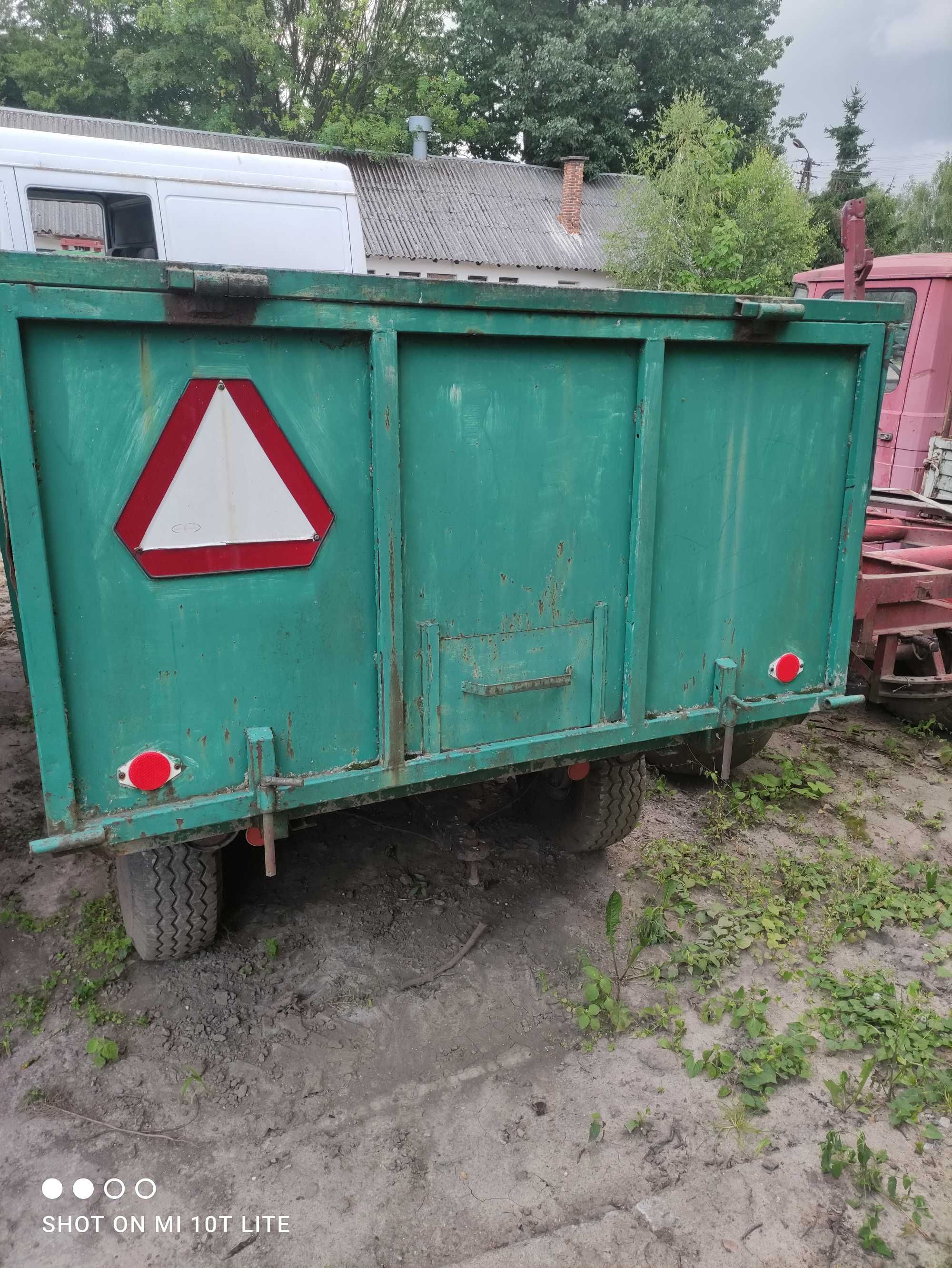 Przyczepa tandem 4 x 2 x 1.05m