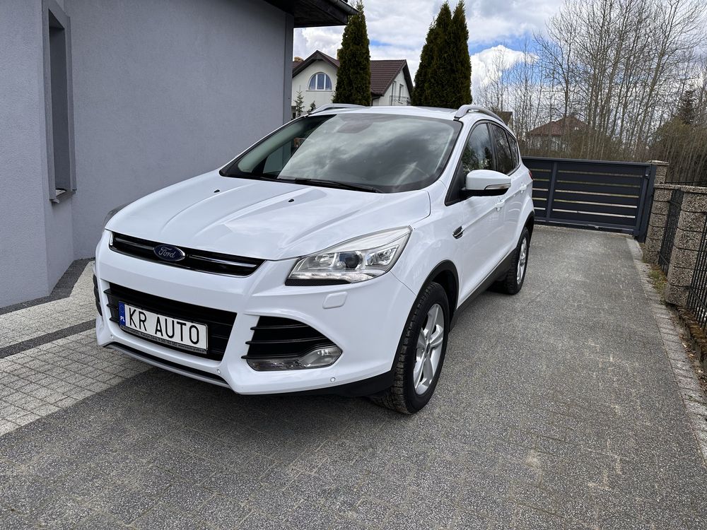 Ford Kuga 2.0 TDCi 150KM LED Xenon Półskóra Alu Klimatronik Tempomat !