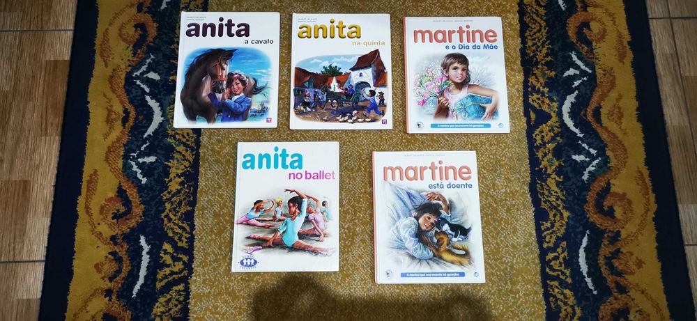 Coleção de 5 livros da Anita