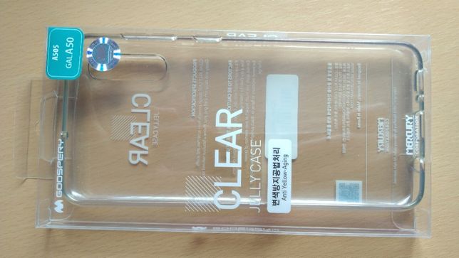 Etui Samsung A50 Clear Jelly Case