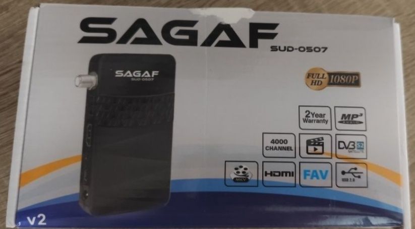 Dekoder satelitarny Sagaf