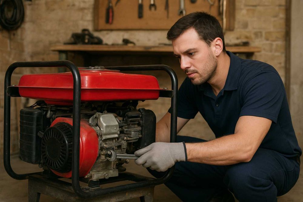 (Х)Ремонт бензинових та дизельних генераторів | Виїзд. Гарантія.