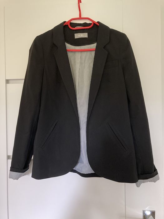 Żakiet Wallis czarny elegancki roz. 8 / EUR 36