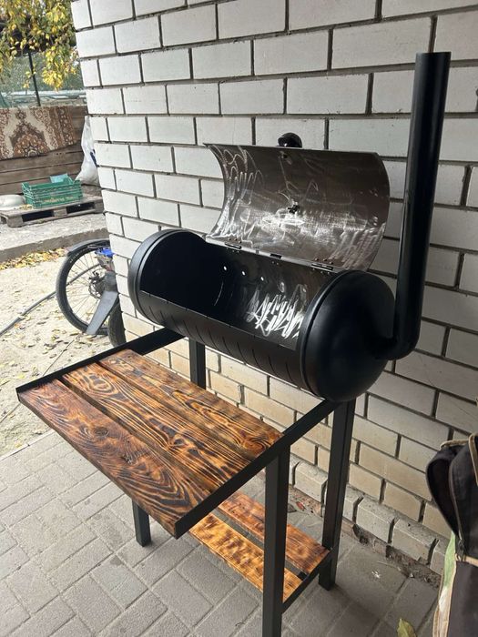 Мангал из газового баллона